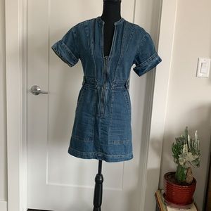 Free People denim dress!